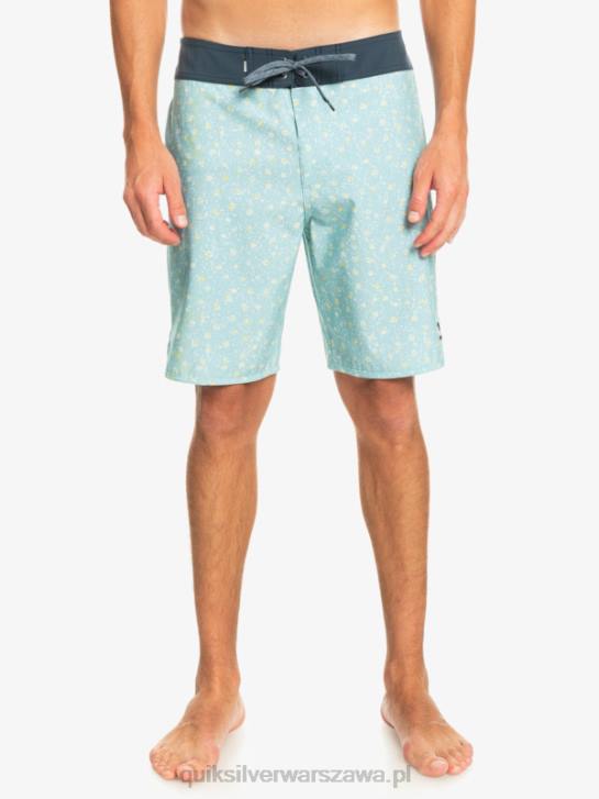 mężczyźni Quiksilver szorty surfsilk scallop 19 4DBV220 niebieskie niebo