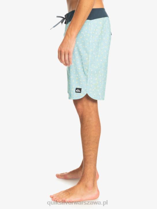 mężczyźni Quiksilver szorty surfsilk scallop 19 4DBV220 niebieskie niebo