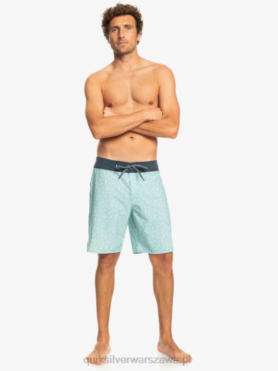 mężczyźni Quiksilver szorty surfsilk scallop 19 4DBV220 niebieskie niebo
