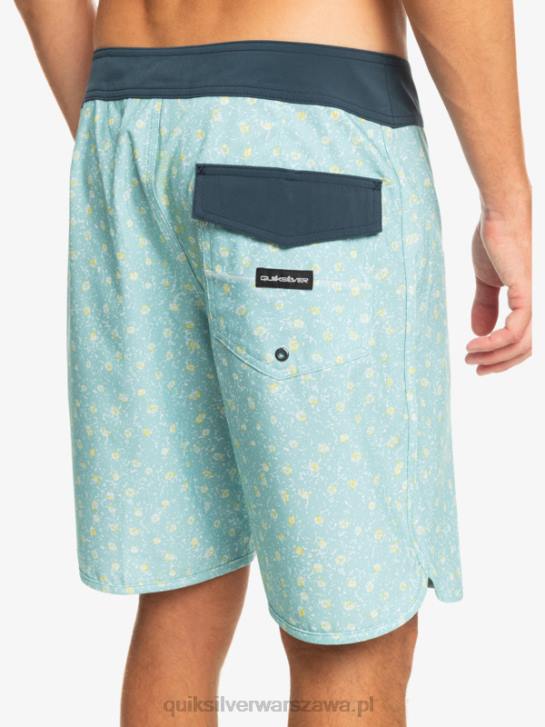 mężczyźni Quiksilver szorty surfsilk scallop 19 4DBV220 niebieskie niebo