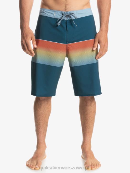 mężczyźni Quiksilver szorty surfsilk slab 21 4DBV1411 niebieski majolikowy