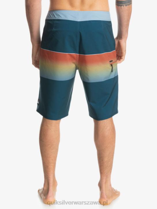 mężczyźni Quiksilver szorty surfsilk slab 21 4DBV1411 niebieski majolikowy