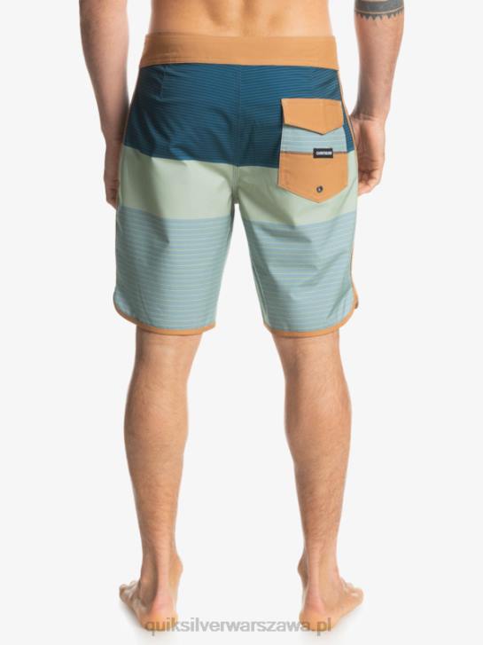 mężczyźni Quiksilver szorty surfsilk tijuana 19 4DBV1400 brązowy cukier