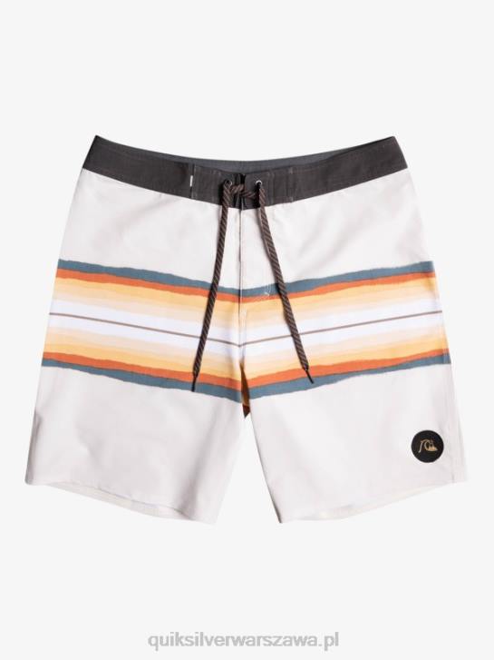 mężczyźni Quiksilver szorty surfsilk w odcieniu żywicy 19 4DBV1445 antyczna biel