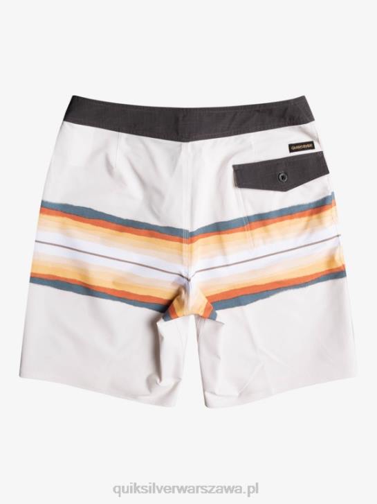 mężczyźni Quiksilver szorty surfsilk w odcieniu żywicy 19 4DBV1445 antyczna biel
