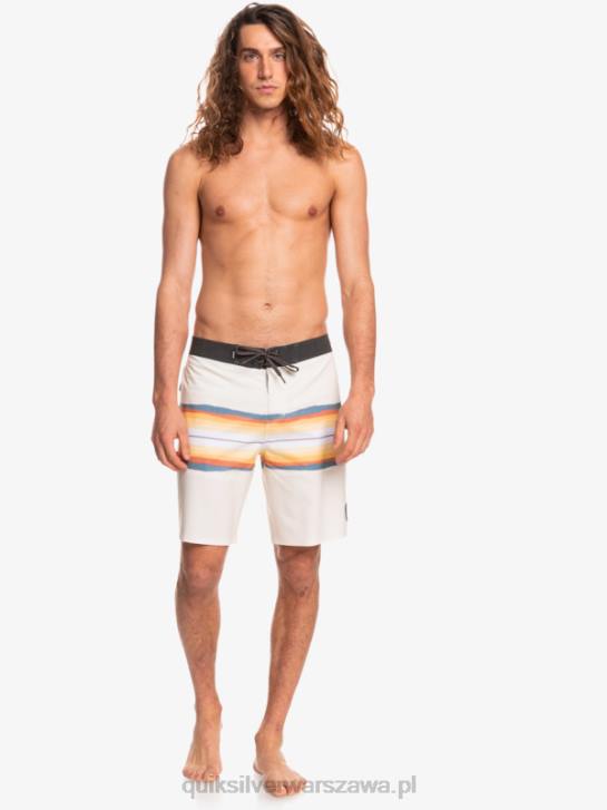 mężczyźni Quiksilver szorty surfsilk w odcieniu żywicy 19 4DBV1445 antyczna biel