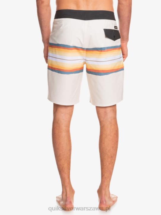 mężczyźni Quiksilver szorty surfsilk w odcieniu żywicy 19 4DBV1445 antyczna biel
