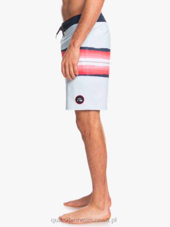 mężczyźni Quiksilver szorty surfsilk w odcieniu żywicy 19 4DBV1447 niebiesko szary