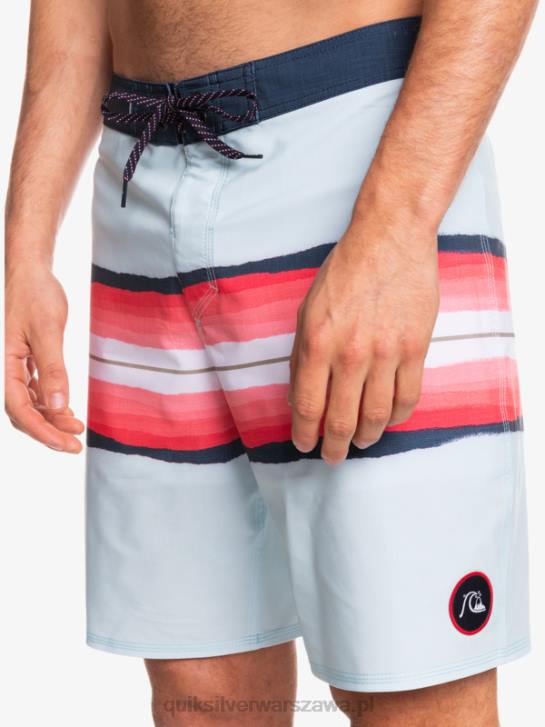 mężczyźni Quiksilver szorty surfsilk w odcieniu żywicy 19 4DBV1447 niebiesko szary