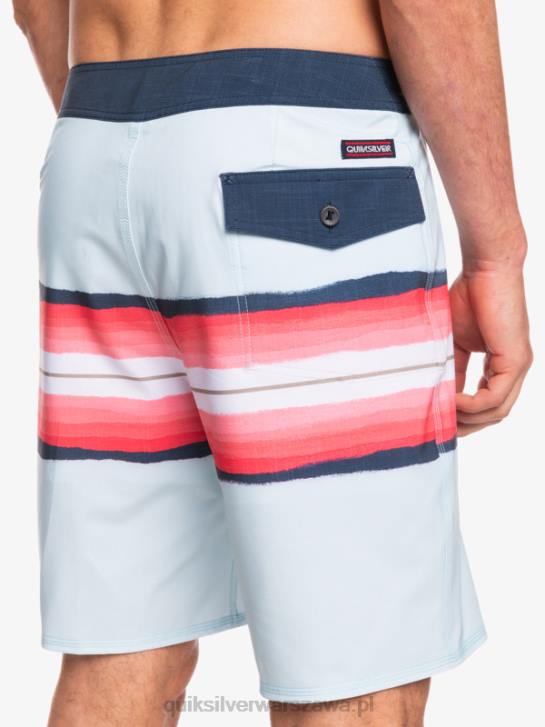 mężczyźni Quiksilver szorty surfsilk w odcieniu żywicy 19 4DBV1447 niebiesko szary