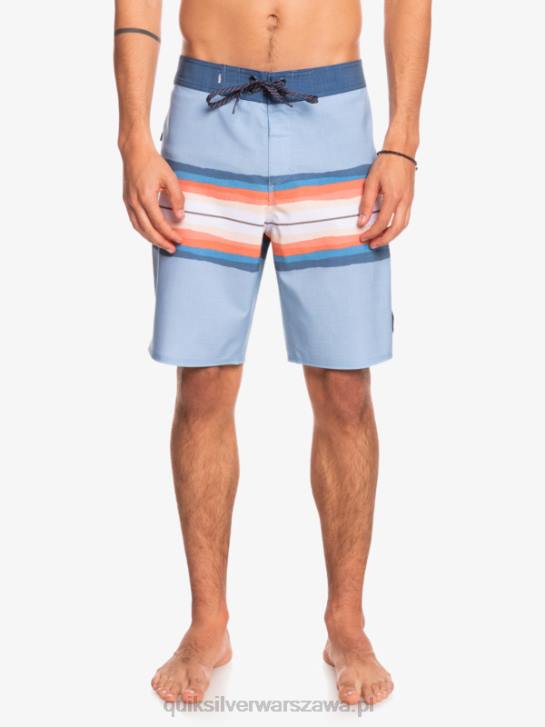 mężczyźni Quiksilver szorty surfsilk w odcieniu żywicy 19 4DBV1449 wyblakły dżins