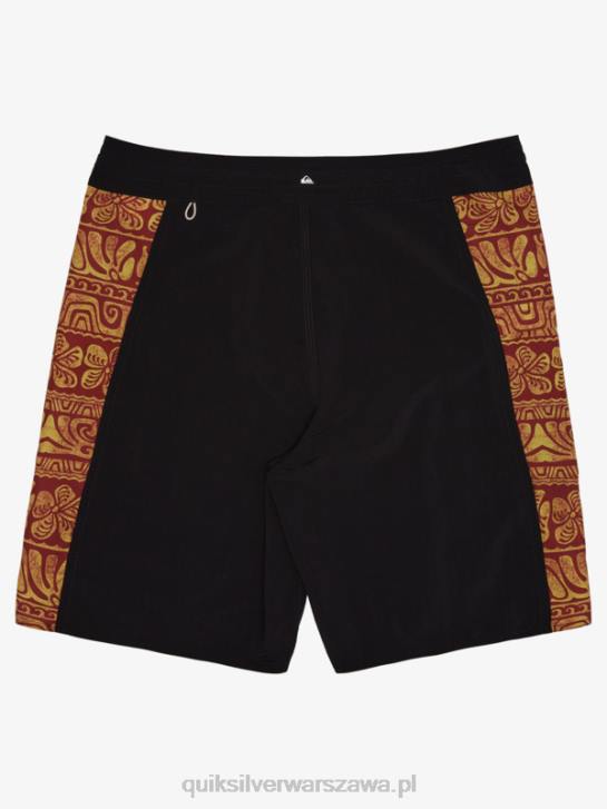 mężczyźni Quiksilver szorty waterman cliffside 19 4DBV1820 czarny klif bs