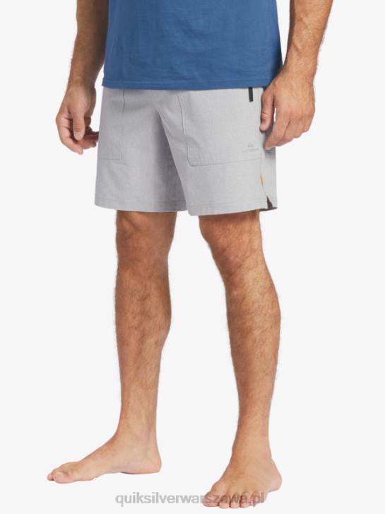 mężczyźni Quiksilver szorty waterman scout z zamkiem błyskawicznym amphibian 20 4DBV1326 skóra rekina