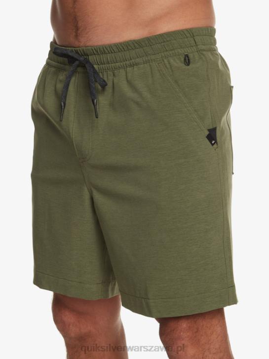 mężczyźni Quiksilver szorty z amfibii Taxer Heather 18 4DBV303 czterolistna koniczyna
