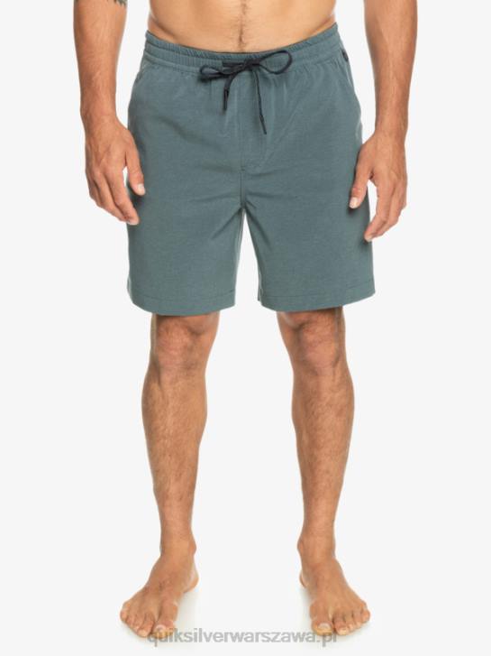 mężczyźni Quiksilver szorty z amfibii Taxer Heather 18 4DBV305 ciemny łupek
