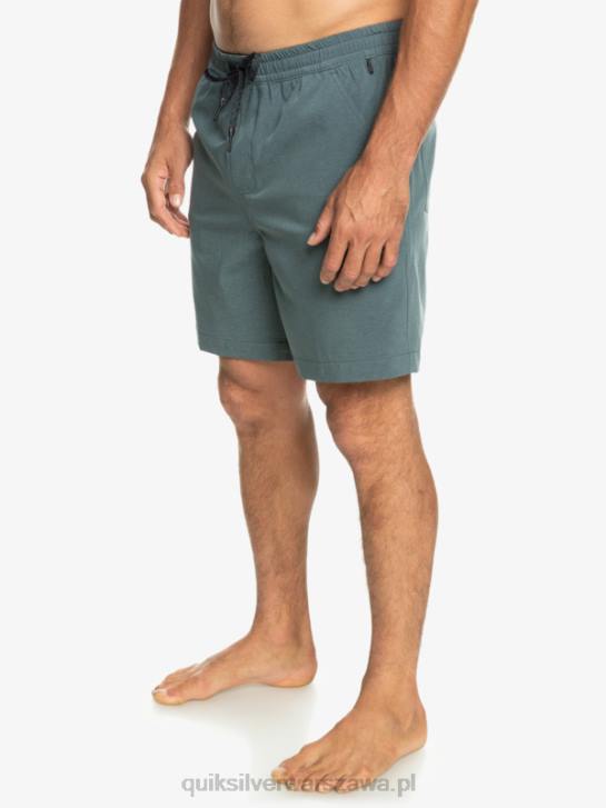 mężczyźni Quiksilver szorty z amfibii Taxer Heather 18 4DBV305 ciemny łupek