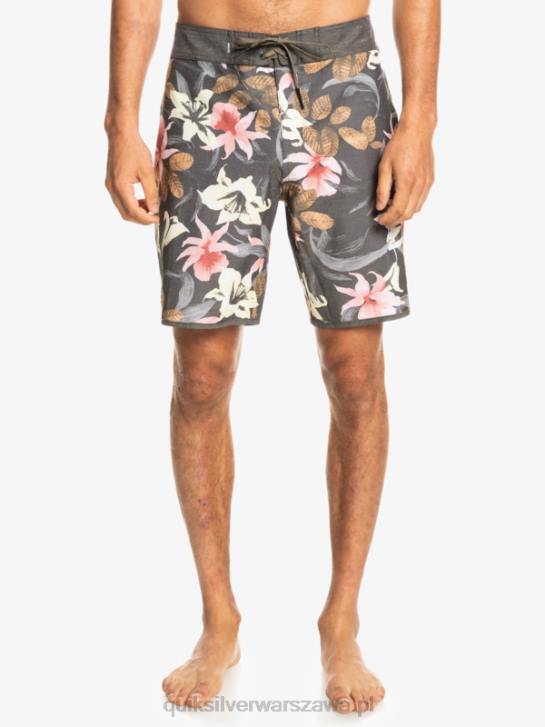 mężczyźni Quiksilver szorty z hempstretch scallop 19 4DBV1740 asfalt