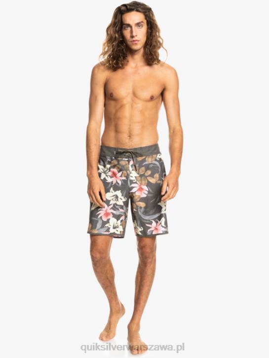 mężczyźni Quiksilver szorty z hempstretch scallop 19 4DBV1740 asfalt