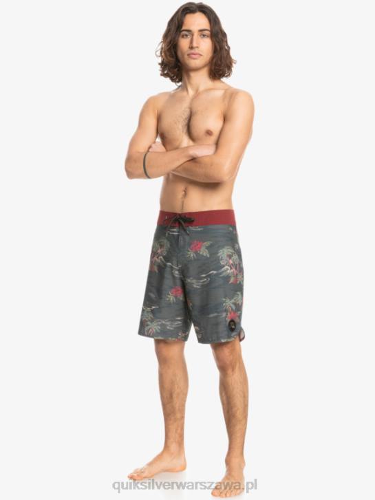 mężczyźni Quiksilver szorty z hempstretch scallop 19 4DBV1742 asfalt