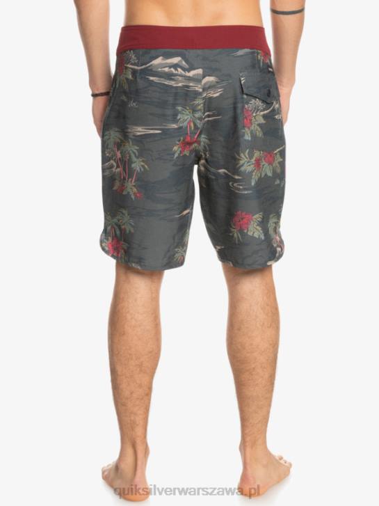 mężczyźni Quiksilver szorty z hempstretch scallop 19 4DBV1742 asfalt