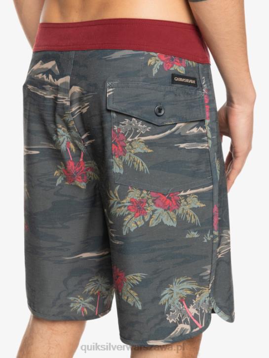 mężczyźni Quiksilver szorty z hempstretch scallop 19 4DBV1742 asfalt