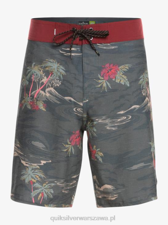 mężczyźni Quiksilver szorty z hempstretch scallop 19 4DBV1742 asfalt