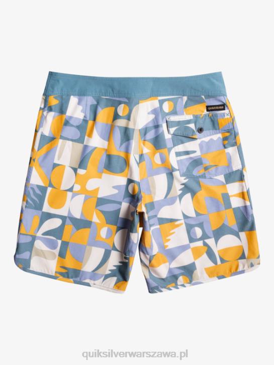 mężczyźni Quiksilver szorty z hempstretch scallop 19 4DBV1743 Ashley niebieski