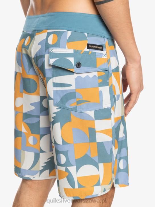 mężczyźni Quiksilver szorty z hempstretch scallop 19 4DBV1743 Ashley niebieski