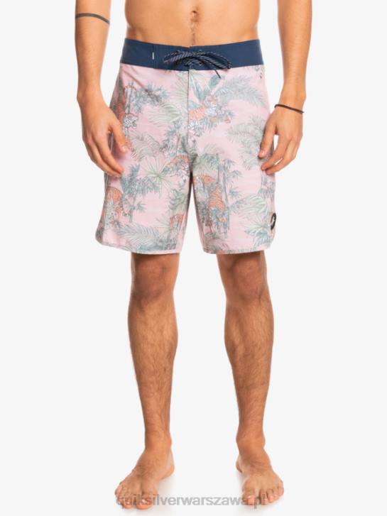 mężczyźni Quiksilver szorty z hempstretch scallop 19 4DBV1744 róża zawoalowana g-land