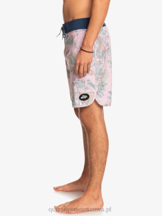 mężczyźni Quiksilver szorty z hempstretch scallop 19 4DBV1744 róża zawoalowana g-land