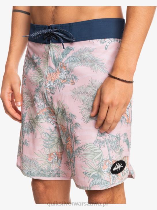 mężczyźni Quiksilver szorty z hempstretch scallop 19 4DBV1744 róża zawoalowana g-land