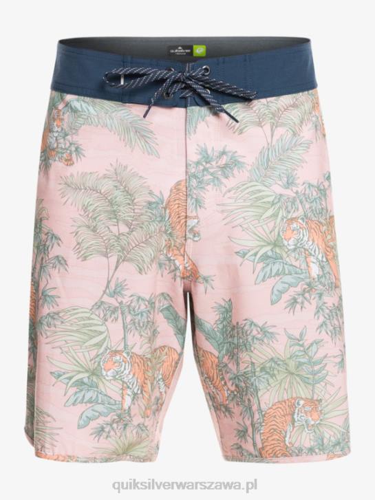 mężczyźni Quiksilver szorty z hempstretch scallop 19 4DBV1744 róża zawoalowana g-land