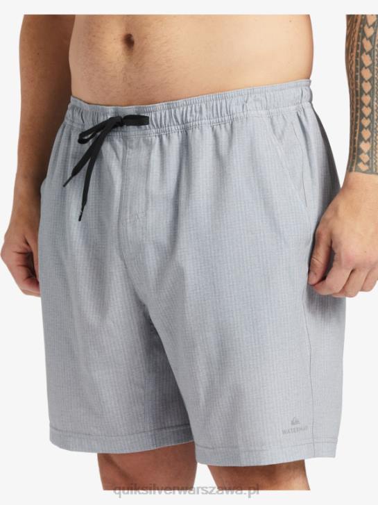 mężczyźni Quiksilver waterman after surf stretch 20 szortów płazów 4DBV955 jasnoszary wrzos