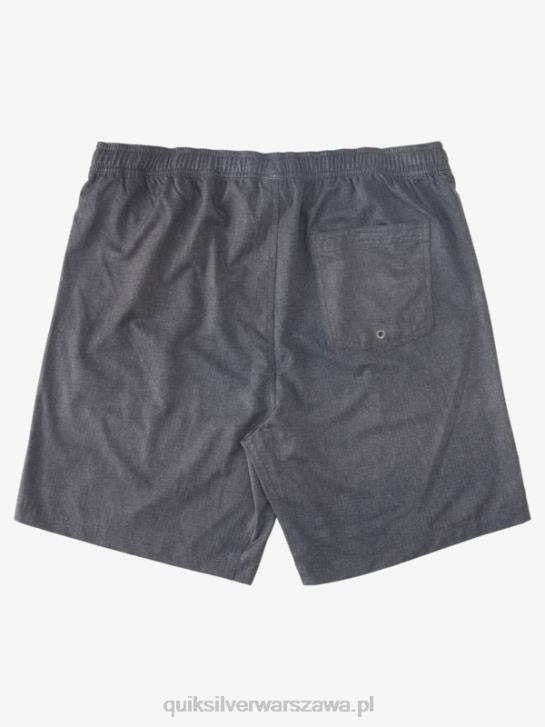 mężczyźni Quiksilver waterman after surf stretch 20 szortów płazów 4DBV956 czarny wrzos