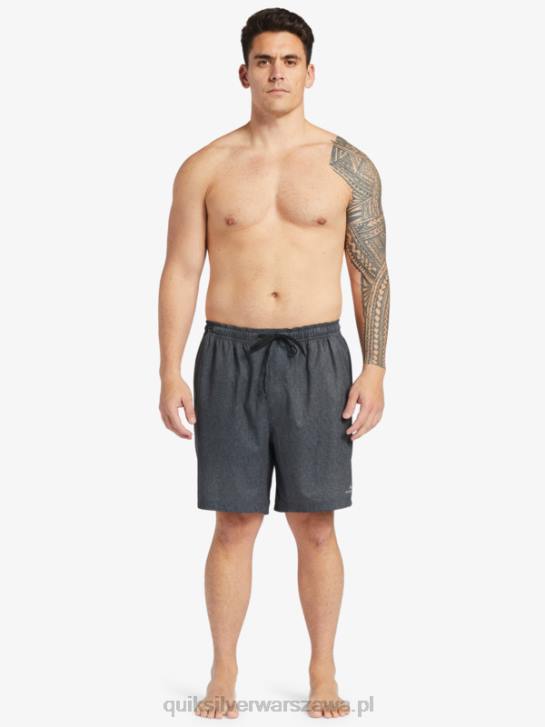 mężczyźni Quiksilver waterman after surf stretch 20 szortów płazów 4DBV956 czarny wrzos