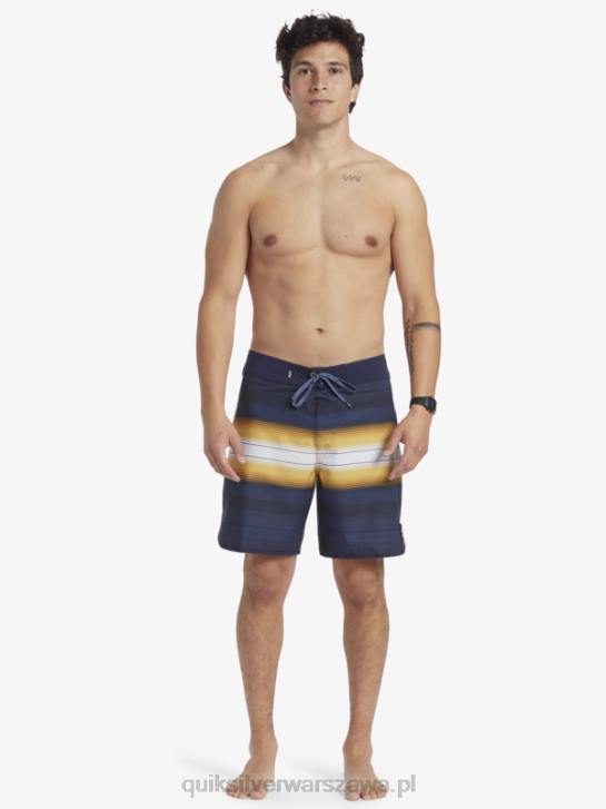 mężczyźni Quiksilver x Pacifico szorty surfsilk 18 4DBV13 granatowa marynarka