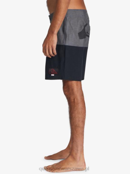 mężczyźni Quiksilver x Stranger logo rzeczy tyłek 1986 17 szortów 4DBV1719 do góry nogami