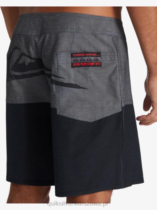 mężczyźni Quiksilver x Stranger logo rzeczy tyłek 1986 17 szortów 4DBV1719 do góry nogami