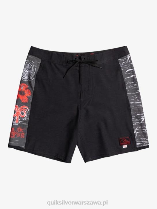 mężczyźni Quiksilver x Stranger rzeczy oryginalne szorty z 1986 r. 18 4DBV1786 do góry nogami
