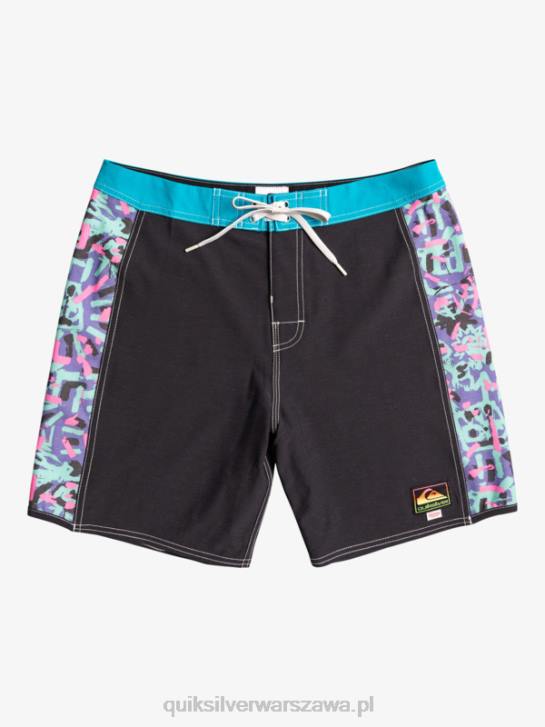 mężczyźni Quiksilver x Stranger rzeczy oryginalne szorty z 1986 r. 18 4DBV1787 Wzgórza Lenory