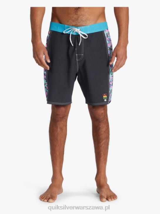 mężczyźni Quiksilver x Stranger rzeczy oryginalne szorty z 1986 r. 18 4DBV1787 Wzgórza Lenory