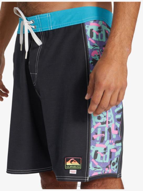 mężczyźni Quiksilver x Stranger rzeczy oryginalne szorty z 1986 r. 18 4DBV1787 Wzgórza Lenory